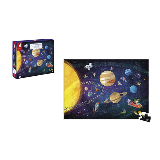 Puzzle Educativo Sistema Solar 100pcs - JANOD