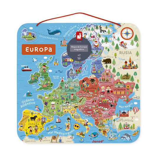 Mapa Europa Magnético - JANOD