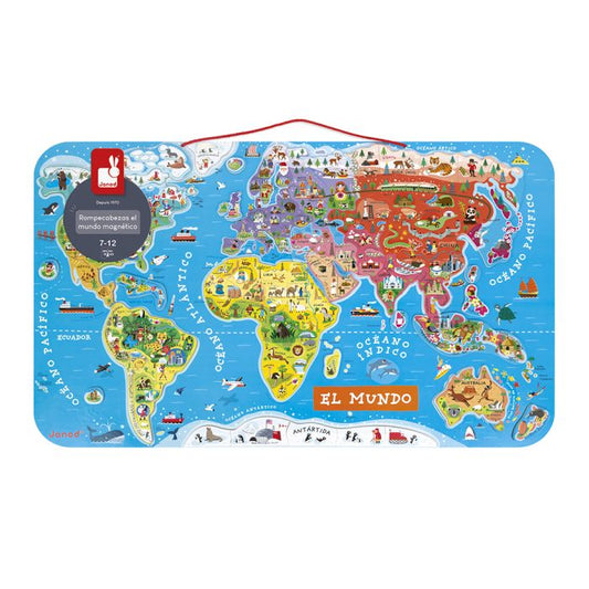 Mapa del Mundo Magnético - JANOD