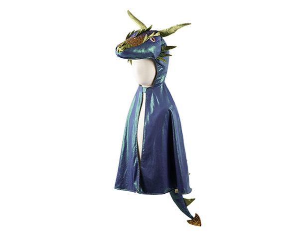 Capa Dragón Metalizado Talla 5/6 años - GREAT PRETENDERS