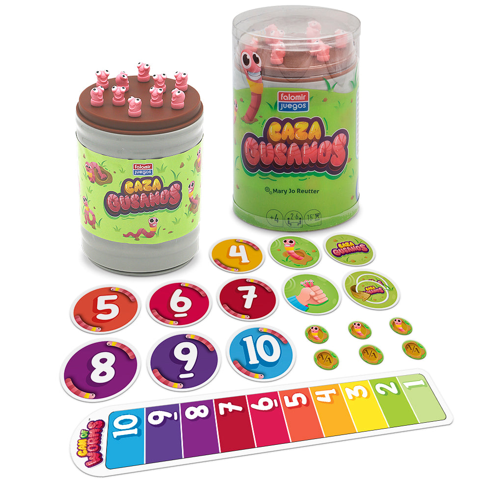 Caza Gusanos - FALOMIR JUEGOS