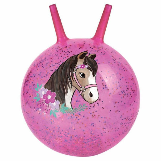 Pelota Saltarina Caballo Rosa - MOSES