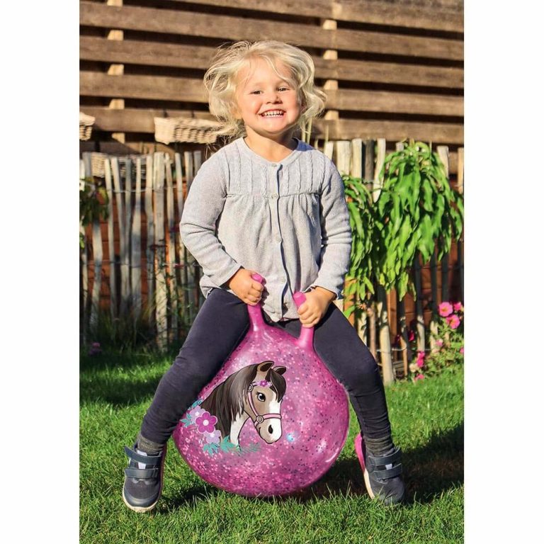 Pelota Saltarina Caballo Rosa - MOSES