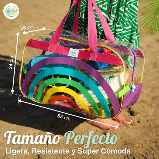Bolso de Playa Maxibag Rainwob + Neceser - MAI MEI