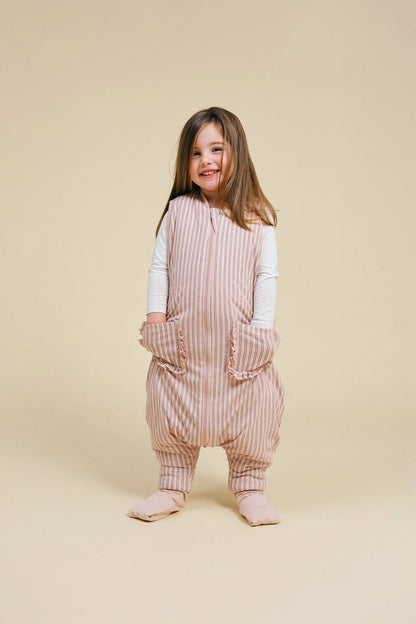 Saco Dormir con Piernas Navy&Pink + Calcetines Antideslizantes  - MOLINS&CO