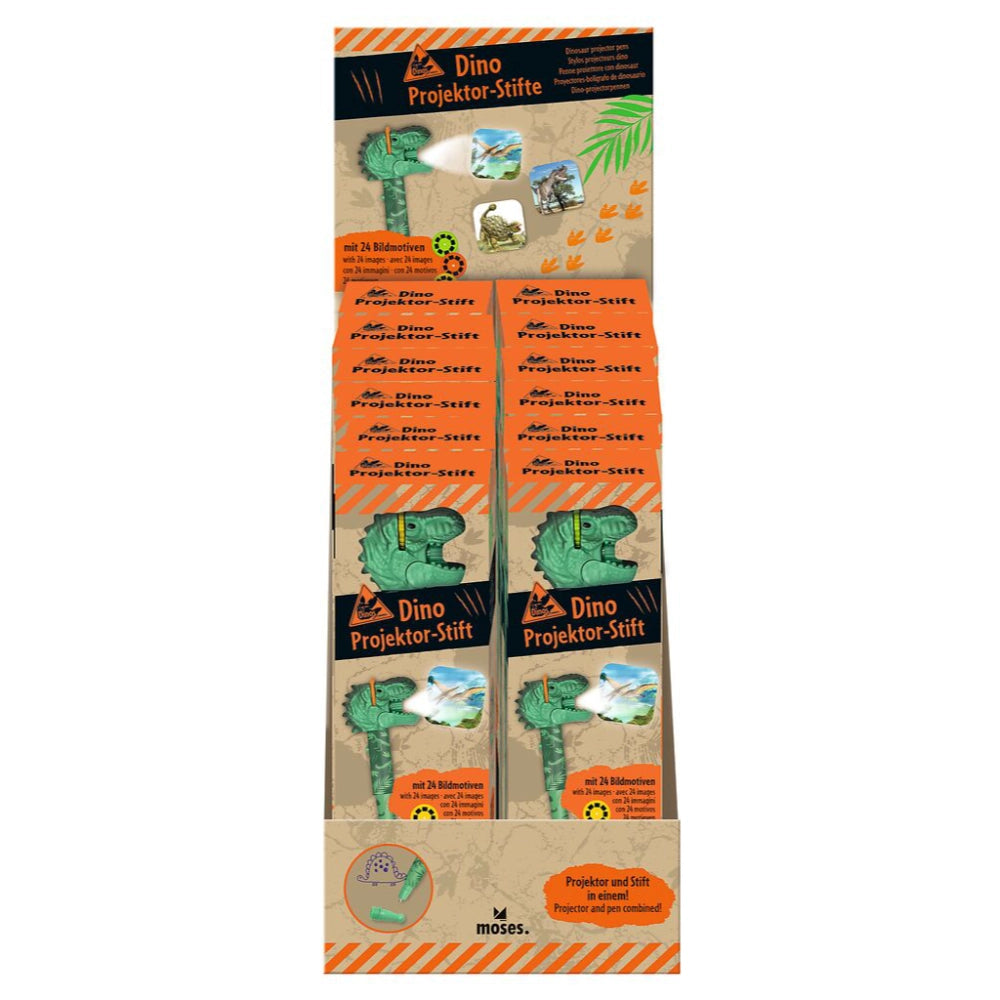 Boligrafo proyector dinosaurio - MOSES