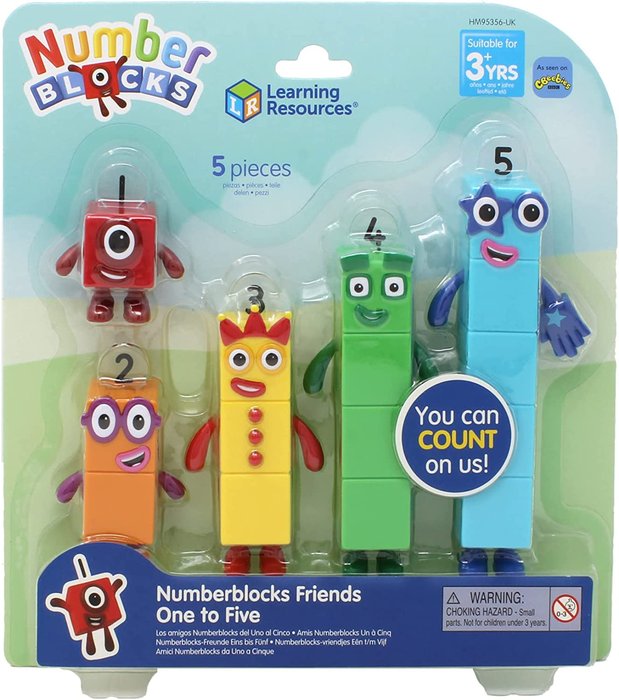 Numbers Blocks Friends - LEARNING RESOURCCES