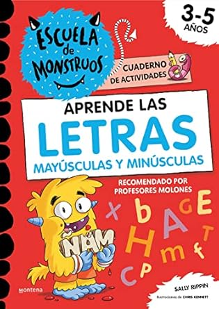 Aprende las letras - ESCUELA DE MONSTRUOS - MONTENA