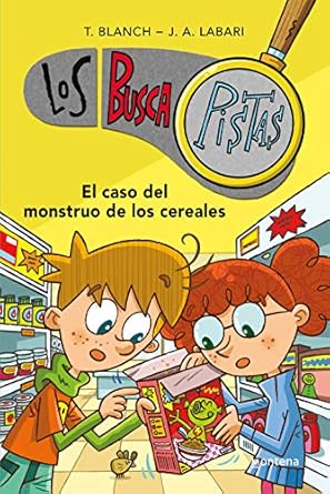 Libro El Caso del Monstruo de los Cereales. Los BuscaPistas - MONTENA