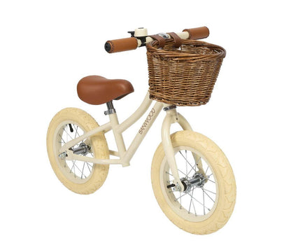 Bicicleta Equilibrio Vintage Color Crema - BANWOOD