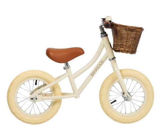 Bicicleta Equilibrio Vintage Color Crema - BANWOOD