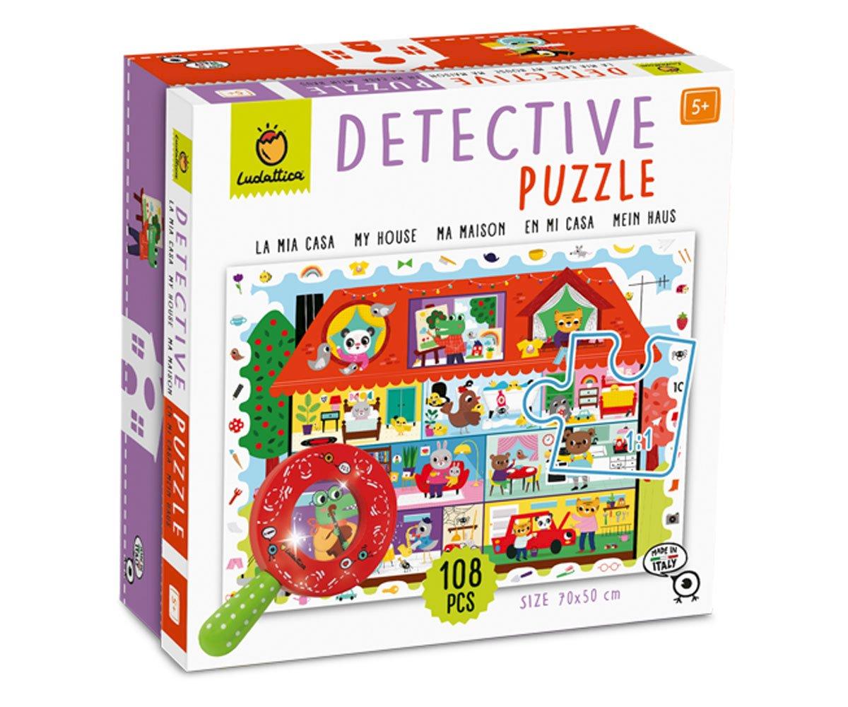 Detective Puzle Mi Casa 108 Pcs - LUDATTICA