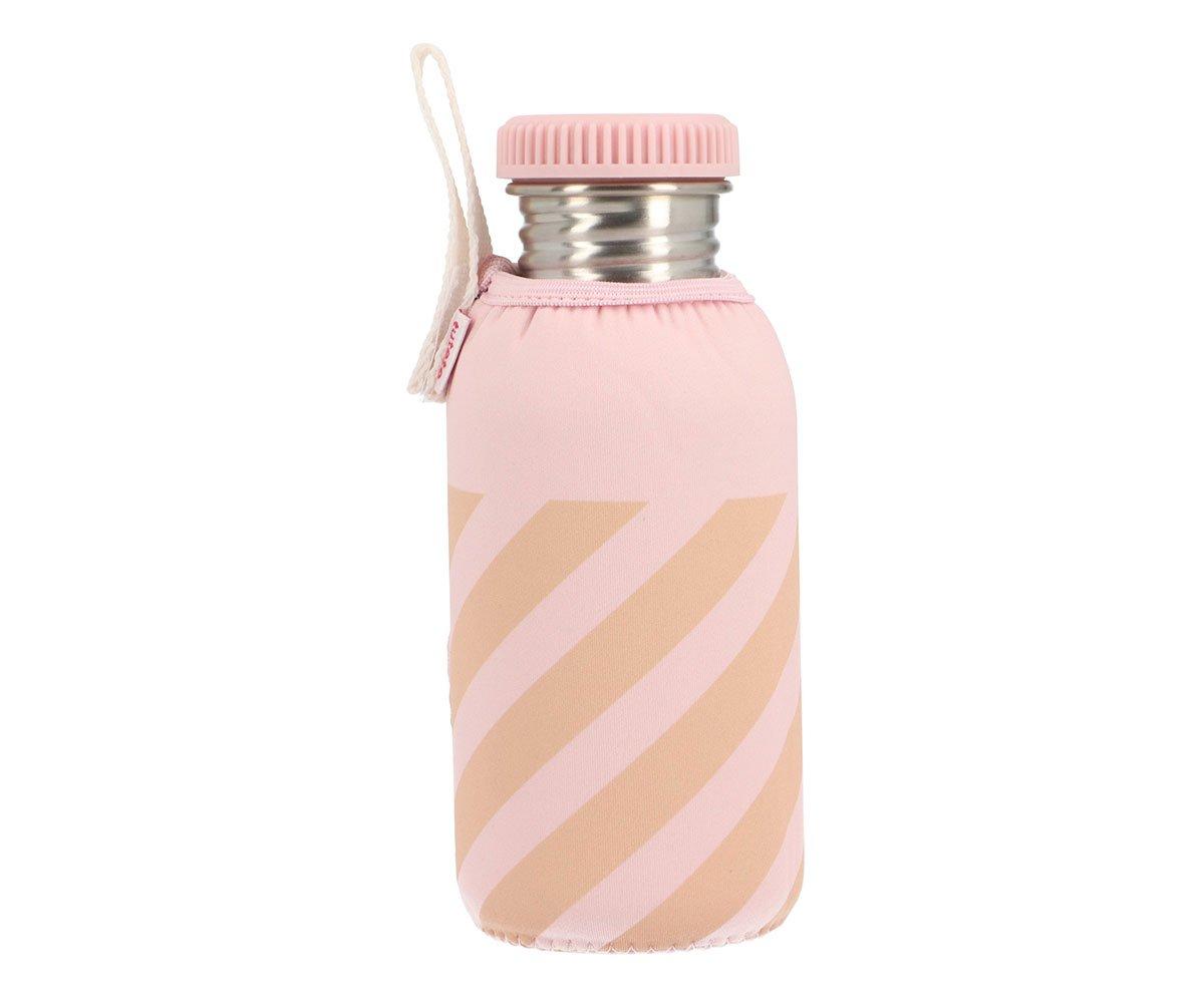 Botella Acero Stripes Pink 500ml - TUTETE