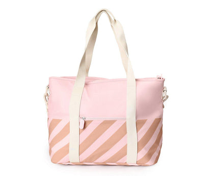 Bolso Nevera Stripes Pink - MONNEKA