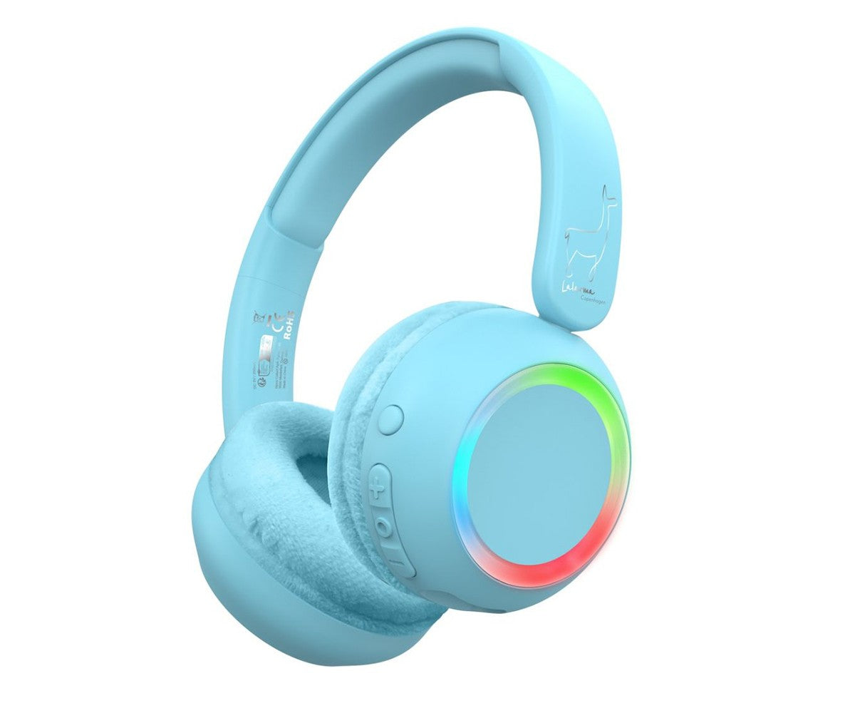Auriculares con Luz Ambiental Azul - LALARMAA