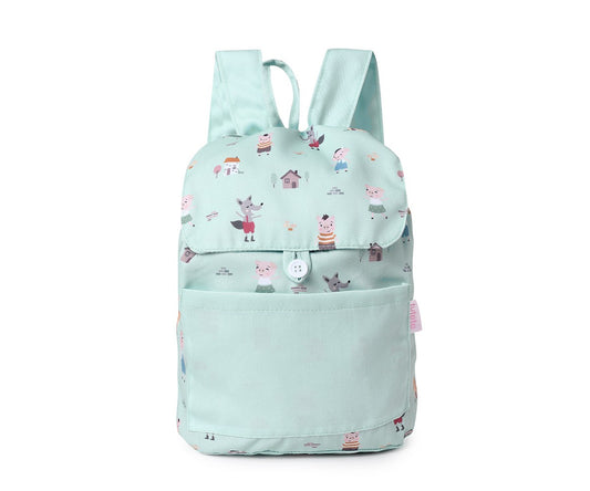 Mochila Pequeña Tela The Three Little Pigs  -  TUTETE