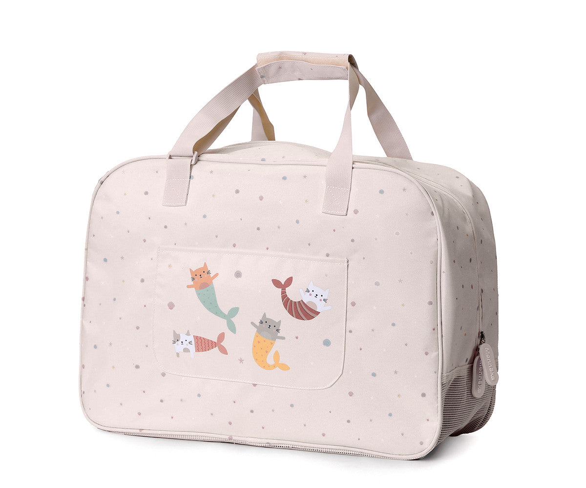 Bolso de Playa con Rejilla Mermaids Cats - MONNEKA