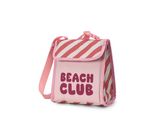 Bolsa Merienda Térmica Stripes Bloom & Blush - MONNEKA