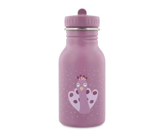 Botella Acero Pavo Real 350ml  - TRIXIE