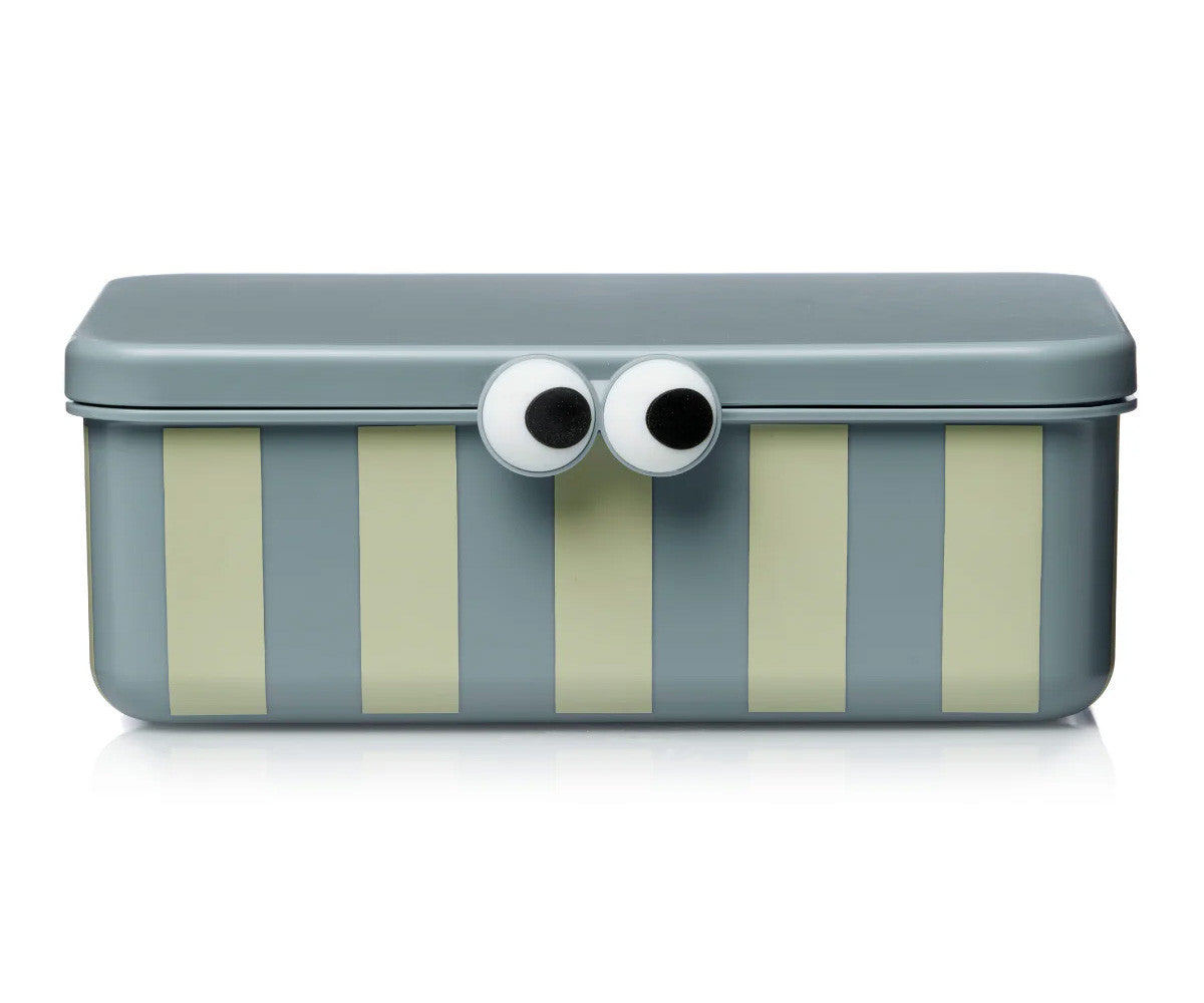 Caja de Almuerzo Verde con 3 Bandejas Extraibles - NOUI NOUI