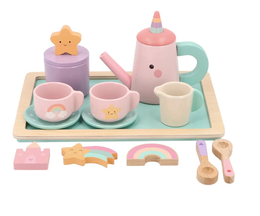 Set de Té de madera Magic World | MONNEKA