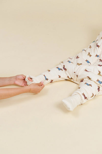 Saco Dormir con Mangas y Piernas Fancy Teckels  + Calcetines Antideslizantes  - MOLINS&CO (Copia)