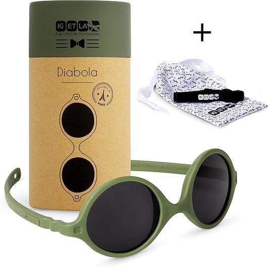 Gafas de Sol Modelo Diabola Kaki 0/1 año - KIETLA