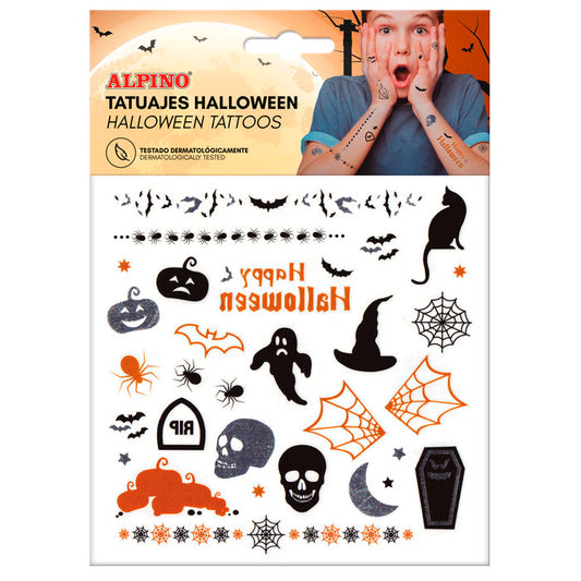 Tatuajes Metalizados Halloween - ALPINO