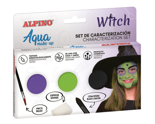 Set de Maquillaje Bruja - ALPINO