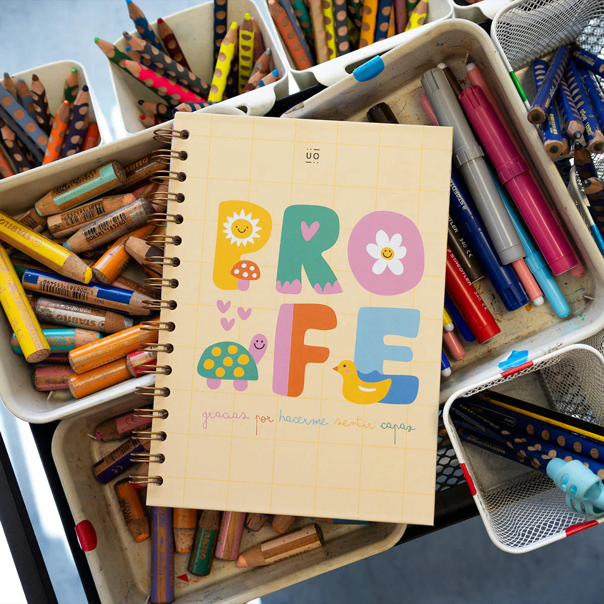 Libreta Profe Gracias por Hacerme Sentir Capaz - UO