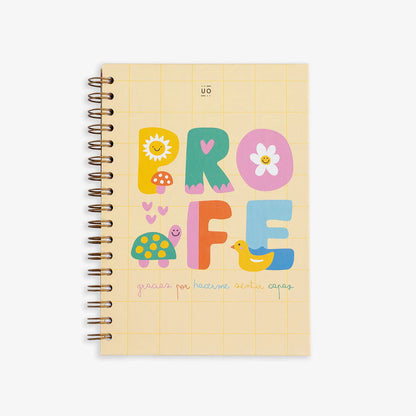 Libreta Profe Gracias por Hacerme Sentir Capaz - UO