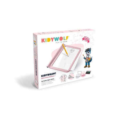 Tableta de Calco Luminosa Kididraw Rosa - KIDYWOLF