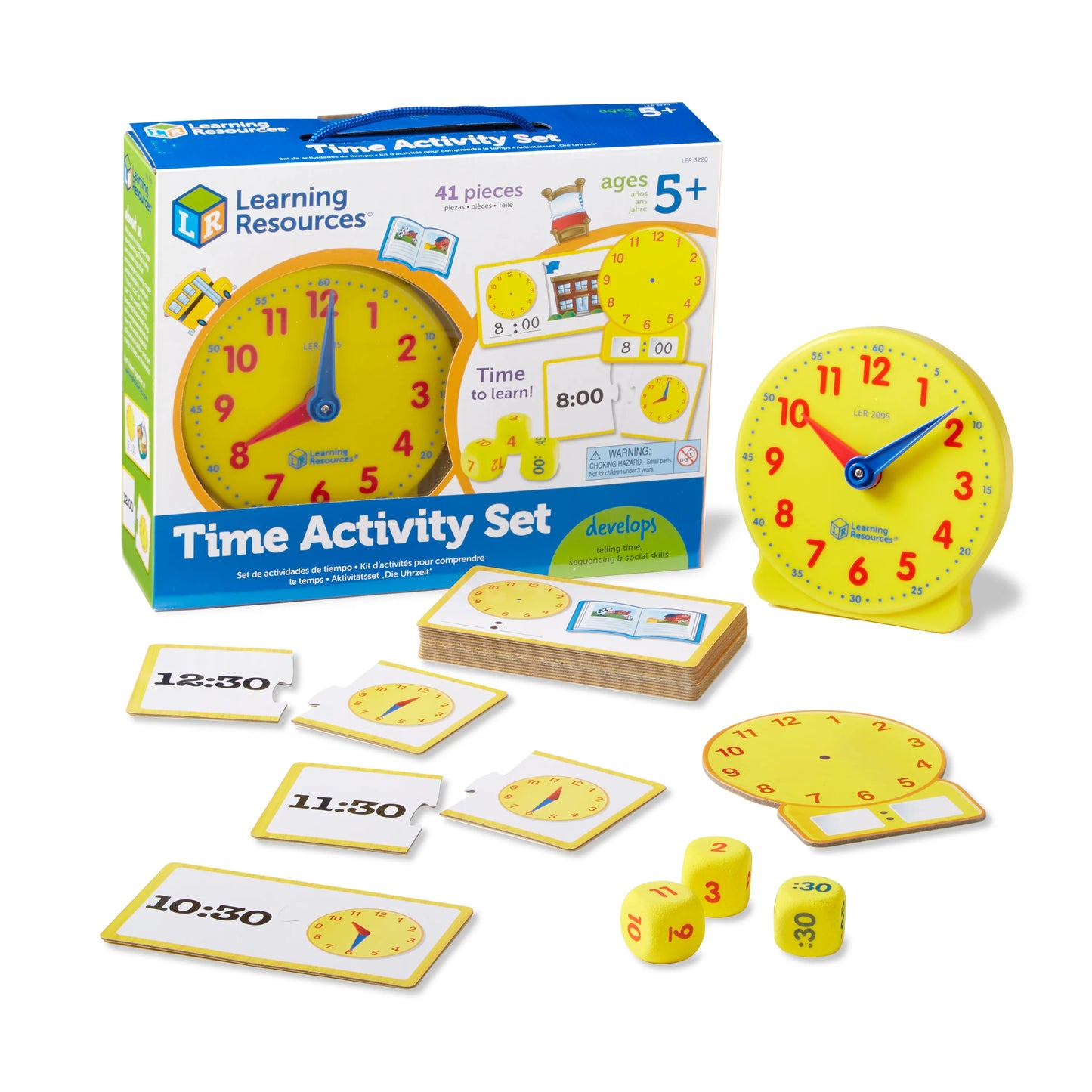 Set Aprender la Hora - LEARNING RESOURCES