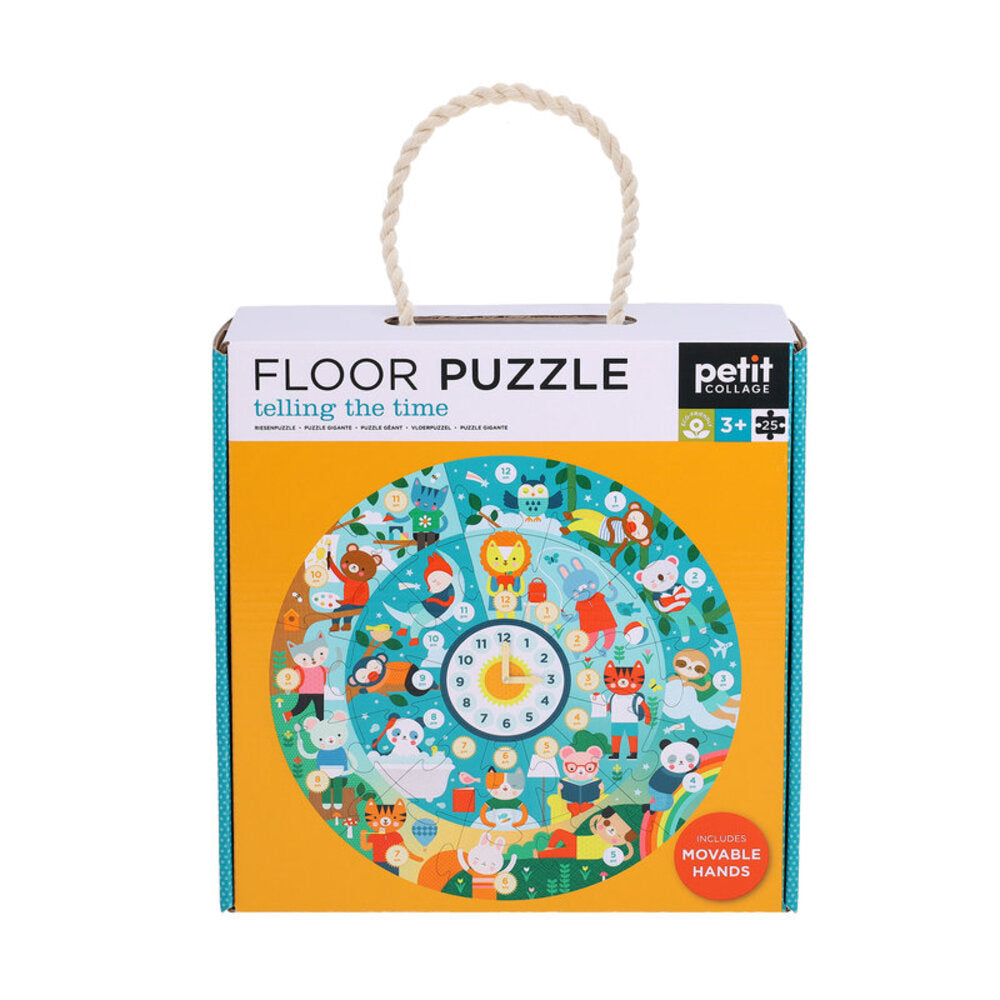 Puzzle Suelo Aprendiendo las horas - PETIT COLLAGE