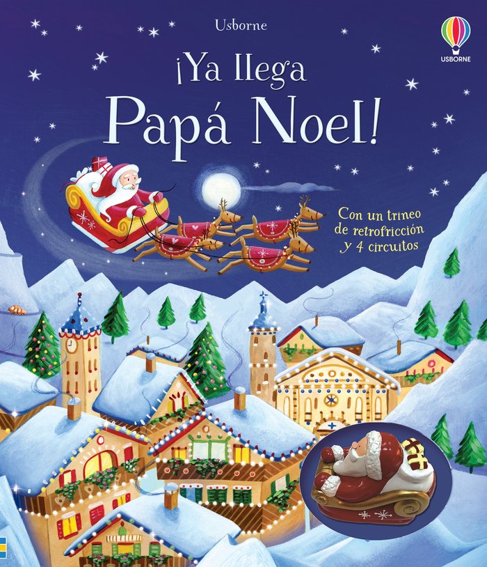 Libro ¡Ya llega papa noel!- USBORNE