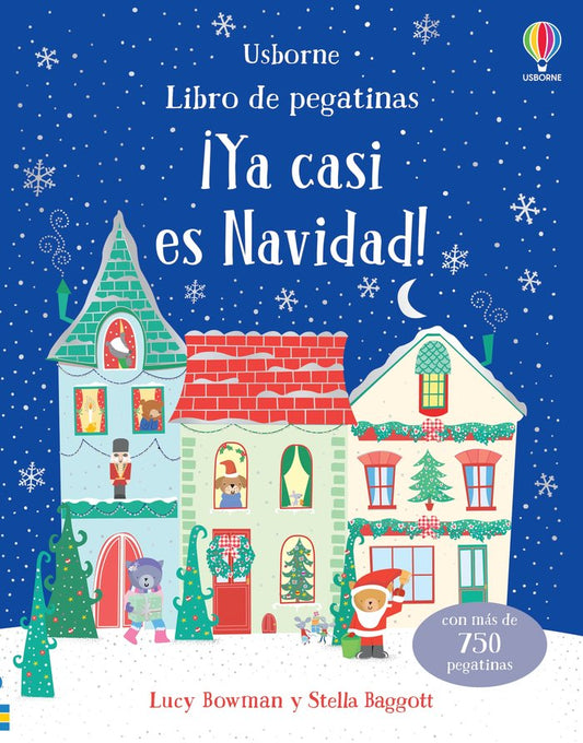 Libro Pegatinas Ya casi es navidad - USBORNE