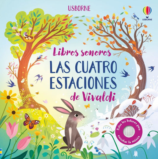 Libro Las cuatro estaciones de Vivaldi, libro sonoro - USBORNE