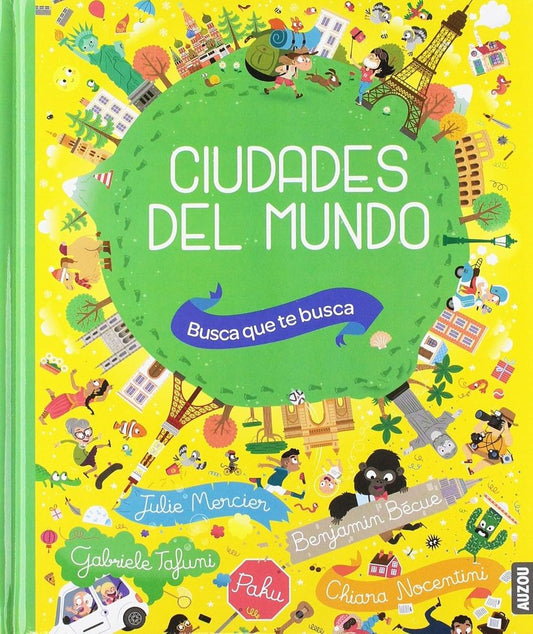 Libro Ciudades del mundo. Busca que te busca - AUZOU