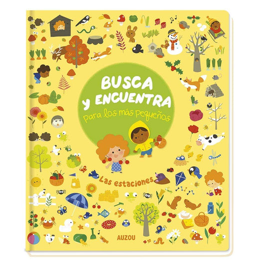 Busca y Encuentra para los más pequeños - Las Estaciones - AUZOU
