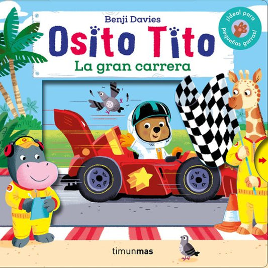 Libro Osito Tito. La Gran Carrera - TINUNMAS