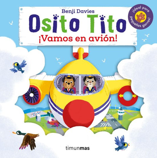 Libro Osito Tito. ¡Vamos en Avión! - TINUNMAS