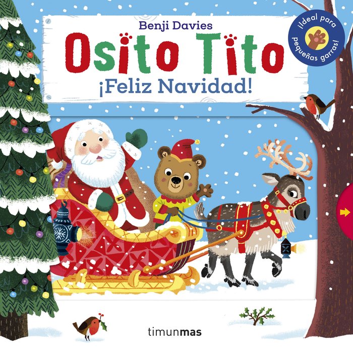 Libro Osito Tito ¡Feliz Navidad! - TINUNMAS