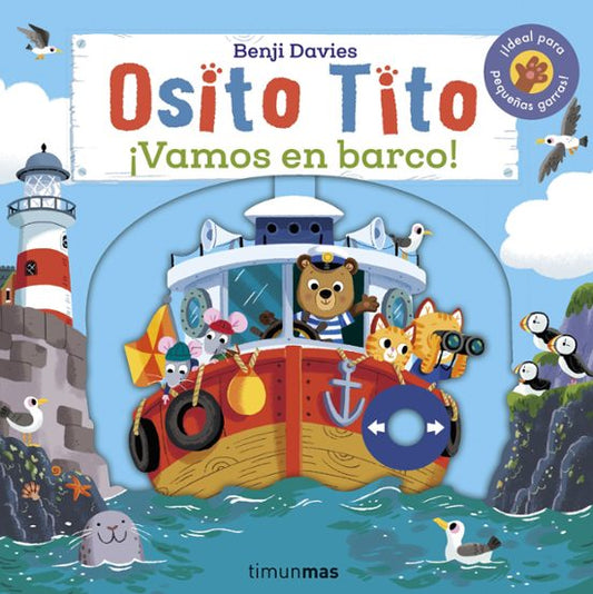 Libro Osito Tito. ¡Vamos en Barco! - TINUNMAS