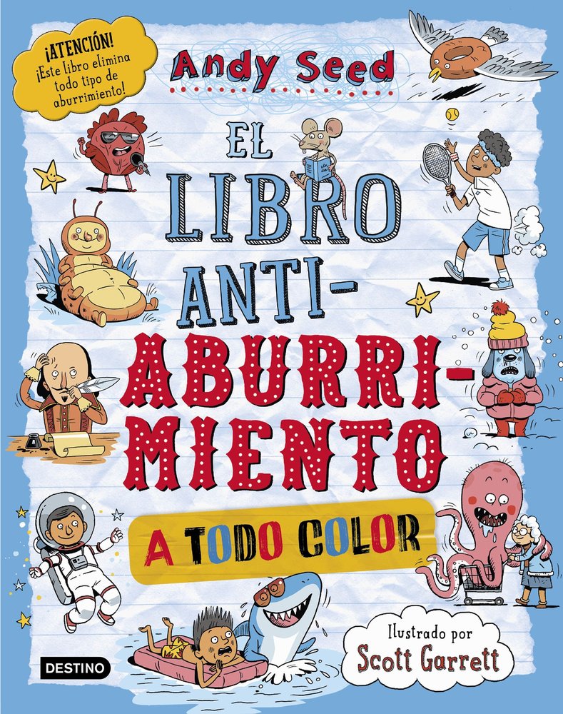Libro El libro antiaburrimiento a todo color - DESTINO