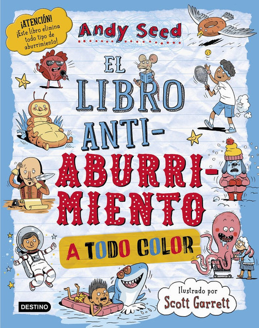 Libro El libro antiaburrimiento a todo color - DESTINO