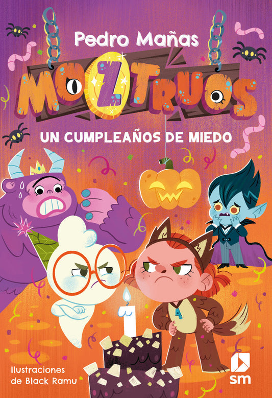 Libro Un cumpleaños de miedo MOZTRUOS  - SM