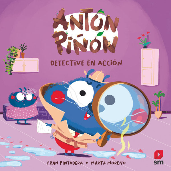 Libro Detective en acción. Anton piñon  - SM