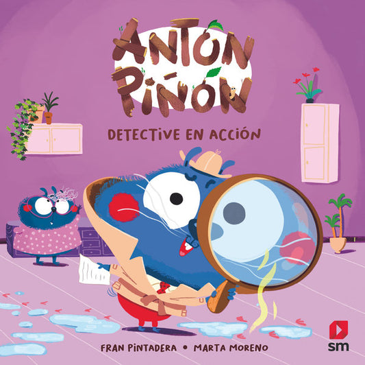 Libro Detective en acción. Anton piñon  - SM