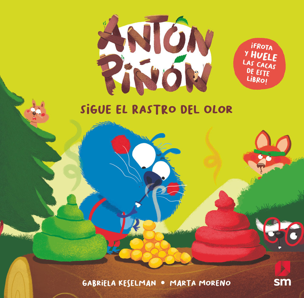 Libro Sigue el rastro del olor. Anton piñon  - SM