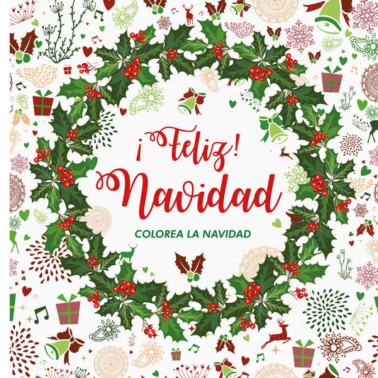 Libro ¡feliz! Navidad colorea la navidad - RODENO